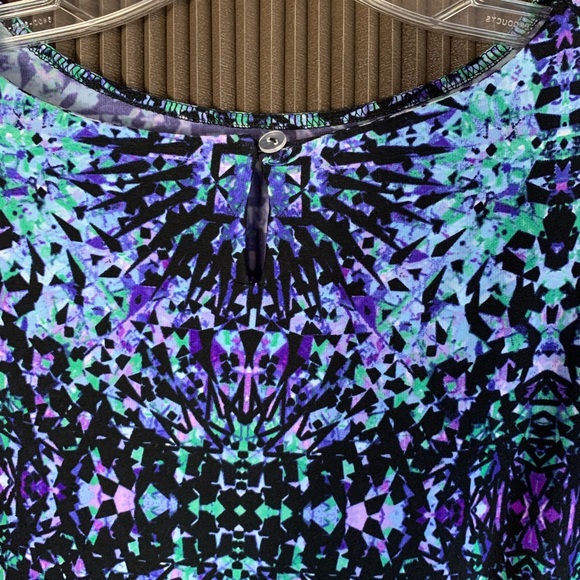 London Times colorful abstract Clift dress - Picture 3 of 5